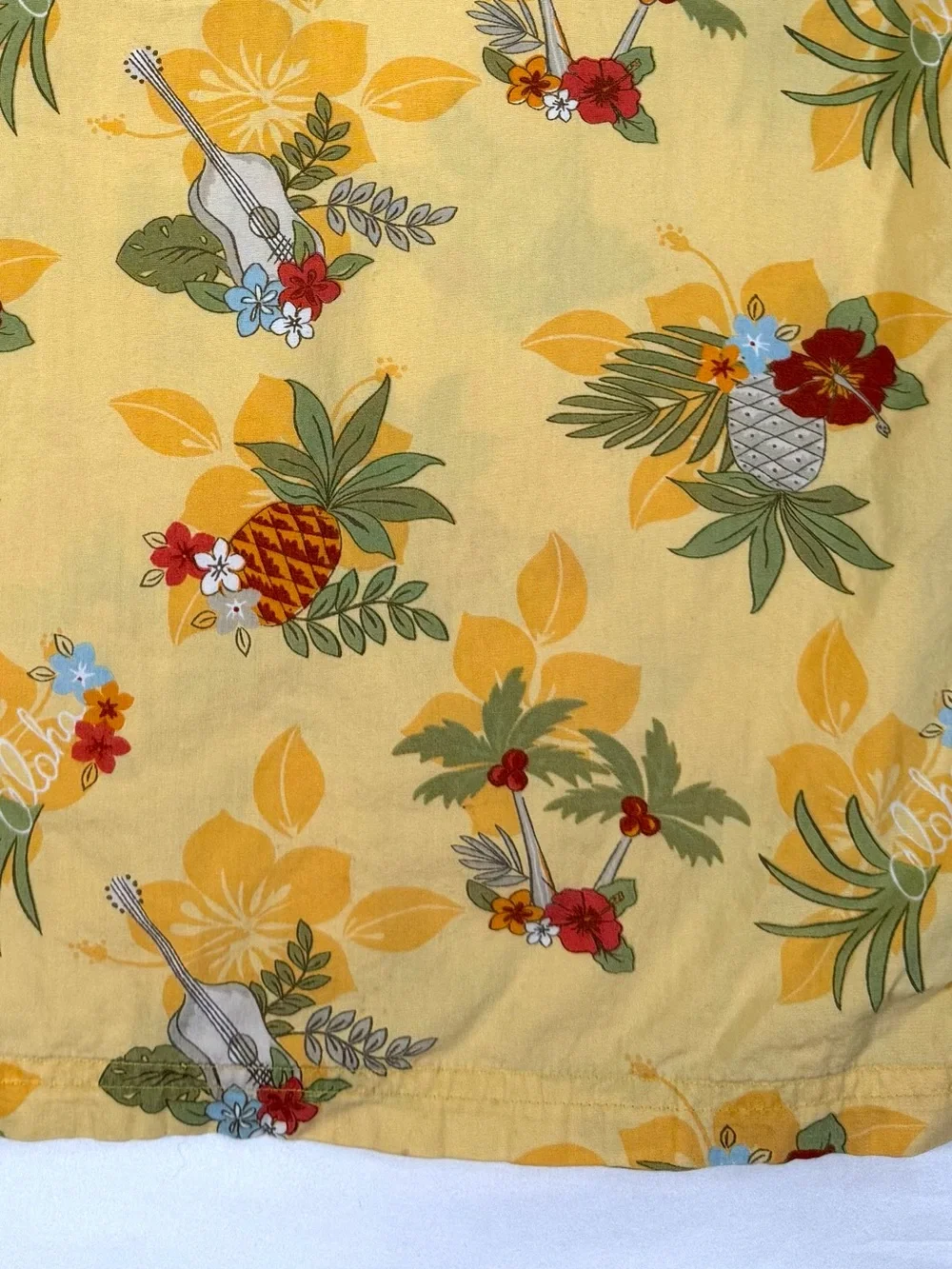 VINTAGE‎ GYMBOREE Boys Hawaiian Button Up Shirt 8 2005 Tropical Aloha Summer